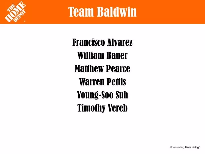 team baldwin