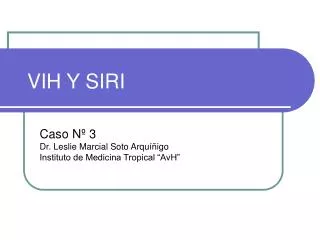 vih y siri