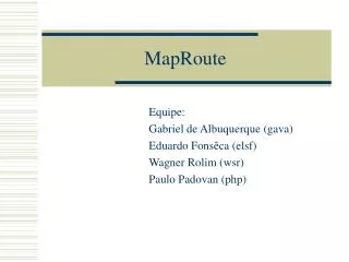 maproute