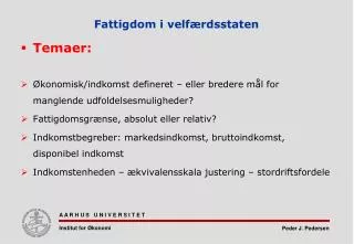 fattigdom i velf rdsstaten