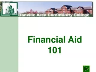 Financial Aid 101