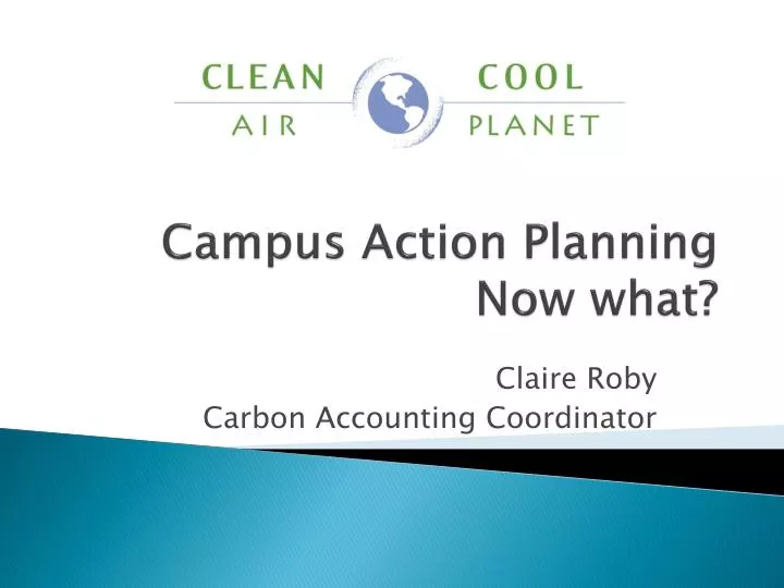 campus action planning now what
