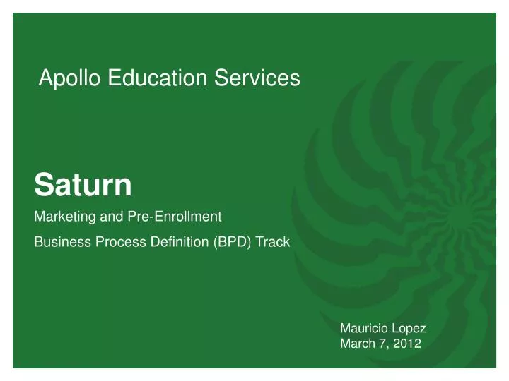 apollo education services