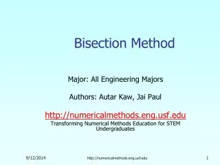 Bisection Method