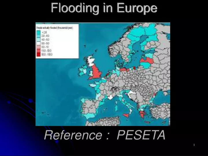 flooding in europe