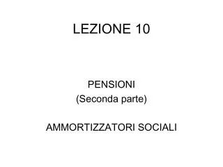 lezione 10