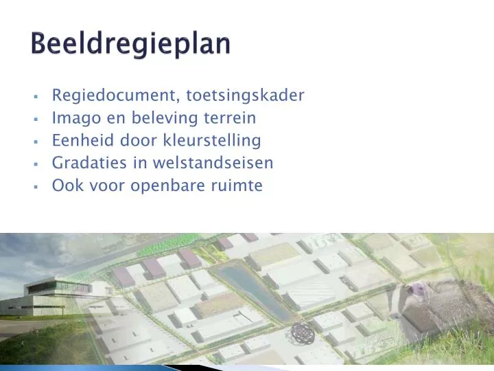 beeldregieplan