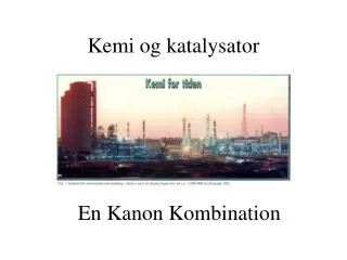 kemi og katalysator
