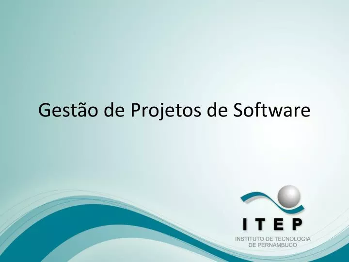 gest o de projetos de software