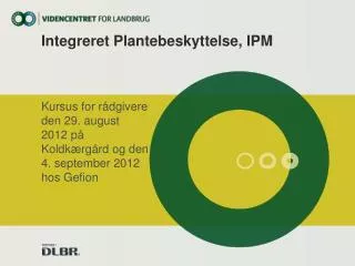 integreret plantebeskyttelse ipm