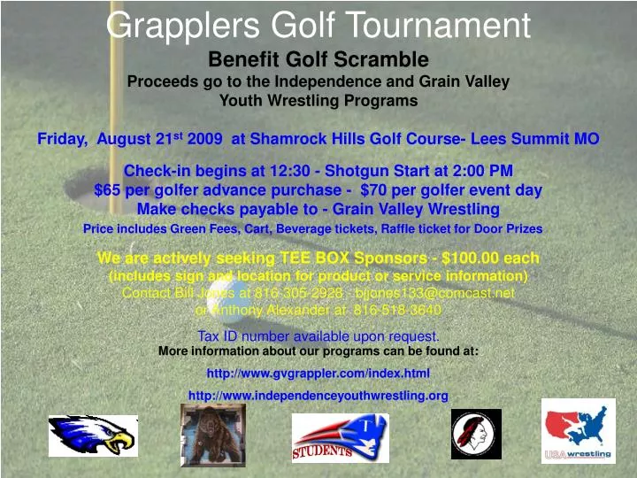 grapplers golf tournament