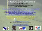 Grapplers Golf Tournament - slide 1