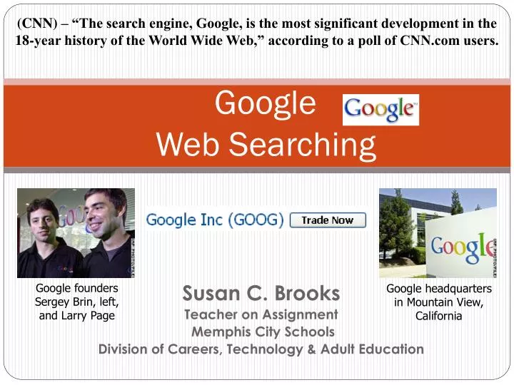 google web searching