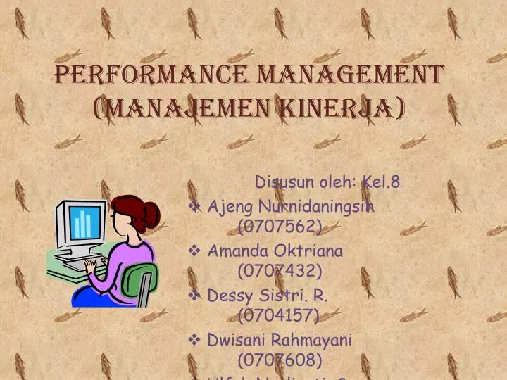performance management manajemen kinerja