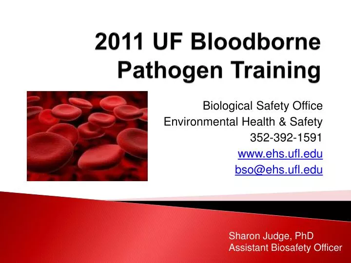 2011 uf bloodborne pathogen training