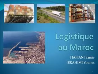 logistique au maroc