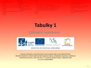 tabulky 1