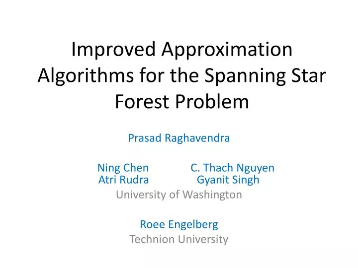 improved approximation algorithms for the spanning star forest problem
