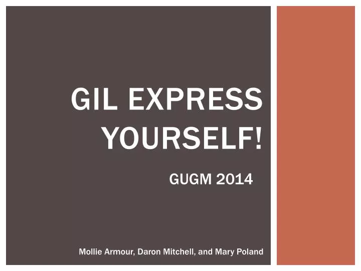 gil express yourself