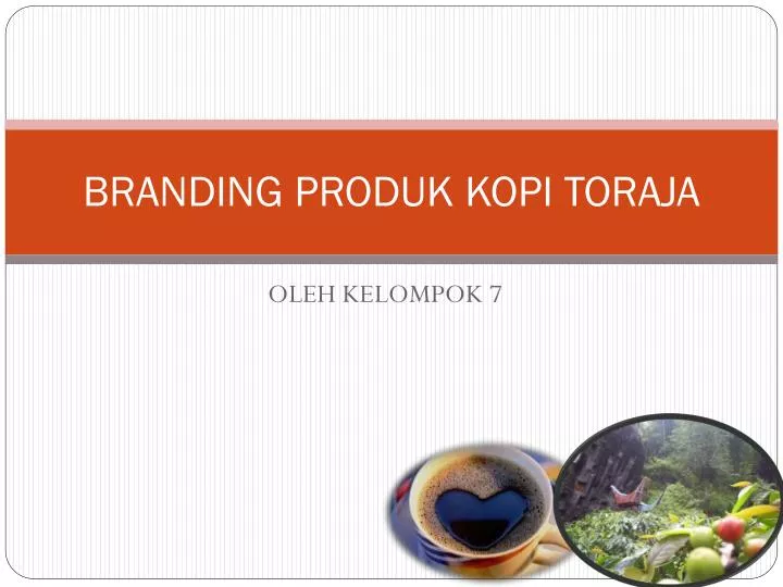 branding produk kopi toraja