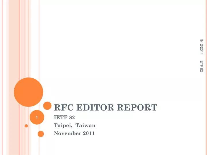 rfc editor report
