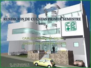 rendicion de cuentas primer semestre 2013