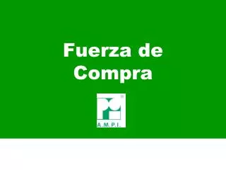 fuerza de compra