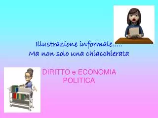 illustrazione informale ma non solo una chiacchierata