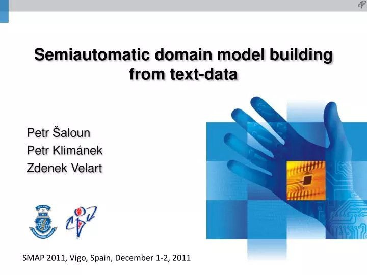 semiautomatic domain model building from text data