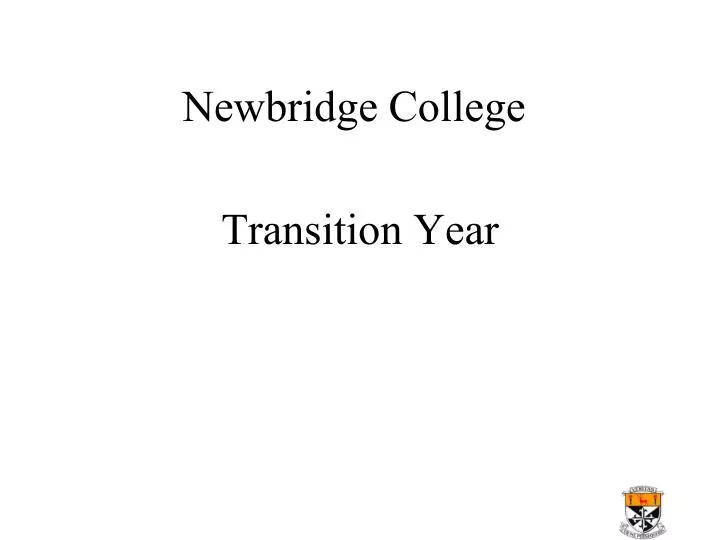 transition year