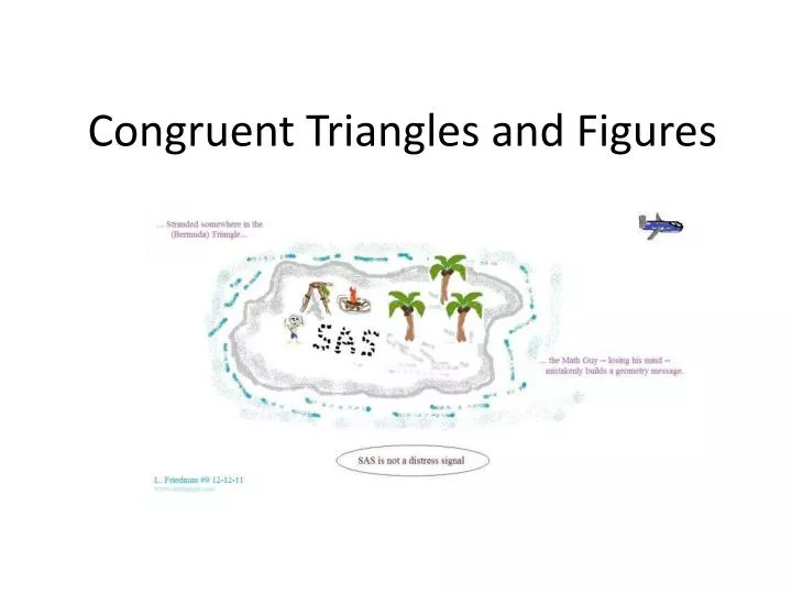 congruent triangles and figures