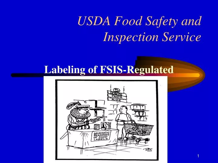 usda food safety and inspection service