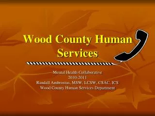 Wood County Human Services