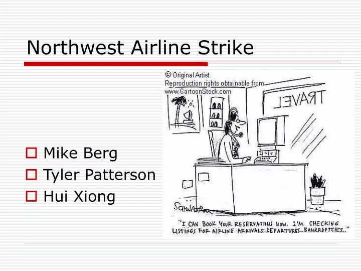 northwest airline strike