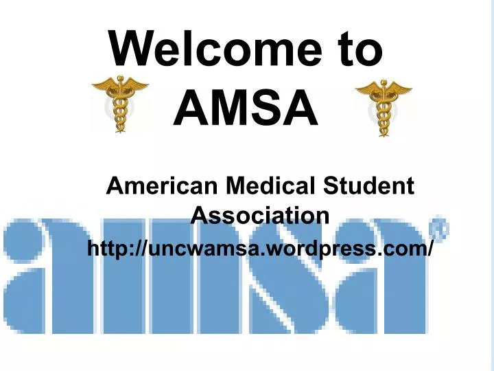 welcome to amsa