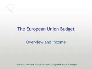 The European Union Budget