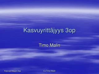 kasvuyritt jyys 3op