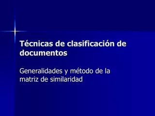 t cnicas de clasificaci n de documentos