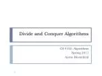 PPT - Divide-and-Conquer Algorithms PowerPoint Presentation, free ...