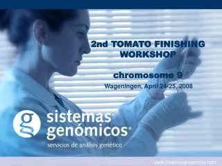 2nd TOMATO FINISHING WORKSHOP chromosome 9