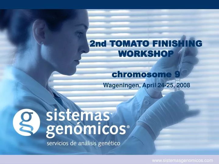 2nd tomato finishing workshop chromosome 9
