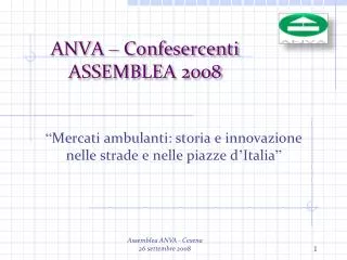 anva confesercenti assemblea 2008