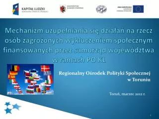 regionalny o rodek polityki spo ecznej w toruniu