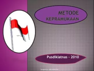 metode kepramukaan