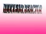 NUCLEAR REACTOR - slide 1