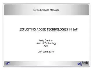 Exploiting adobe technologies in SAp