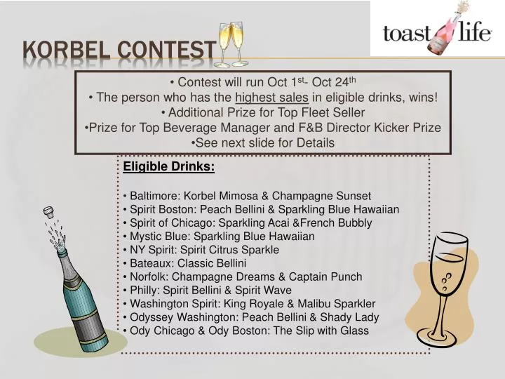 korbel contest