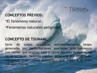 tsunami