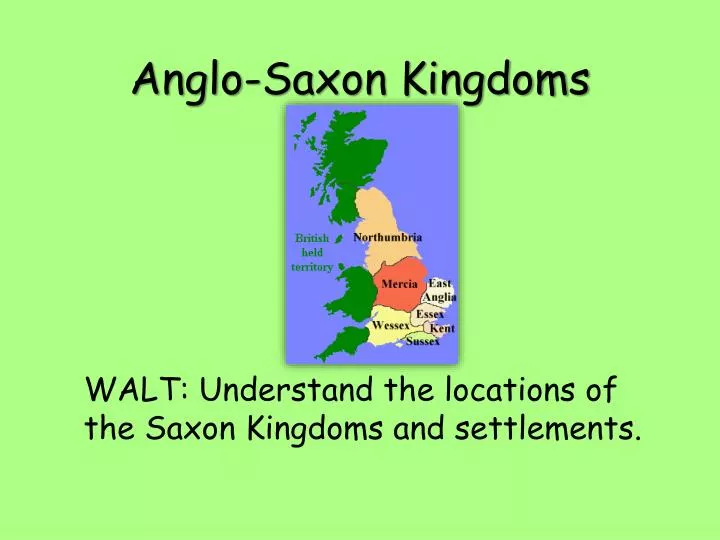 anglo saxon kingdoms