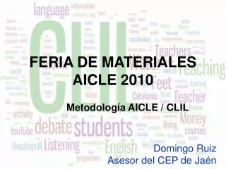 feria de materiales aicle 2010